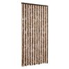 vidaXL Vliegengordijn 100x200 cm chenille beige en lichtbruin