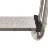 vidaXL Zwembadladder met 3 sporten 120 cm roestvrij staal 304