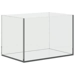 vidaXL Aquarium met opslag Doorzichtig 30 x 20 x 20 cm Glas