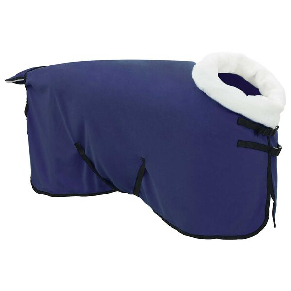 vidaXL Paardendeken Marineblauw 85 cm Polar fleece