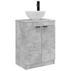 vidaXL Badkamermeubel met Wasbak Betongrijs 54 x 35 x 83 cm