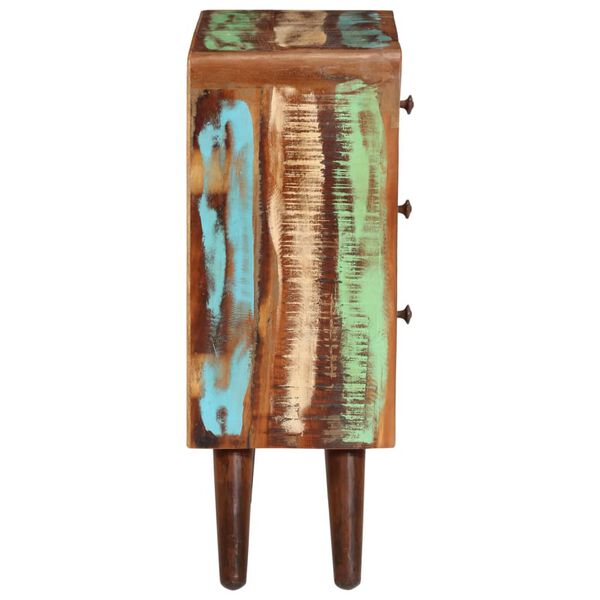 vidaXL Dressoir 55x30x80 cm massief gerecycled hout