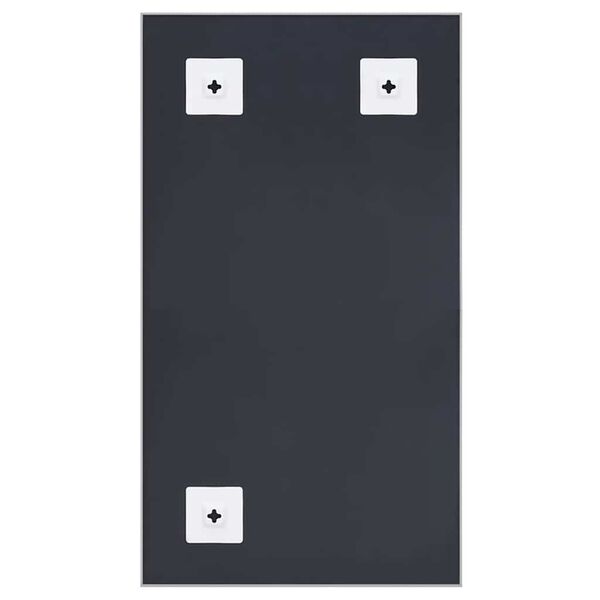 vidaXL Spiegel 80x60 cm zilverkleurig