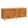 vidaXL Tuinbox met jaloezie&euml;n 150x50x56 cm massief acaciahout