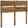 vidaXL Live Edge Hoofdbord ROSTOCK Naturel 135 cm Massief Acaciahout
