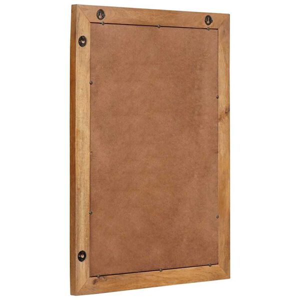 vidaXL Badkamer Spiegel met spiegel Licht Bruin 70 x 50 x 2,5 cm