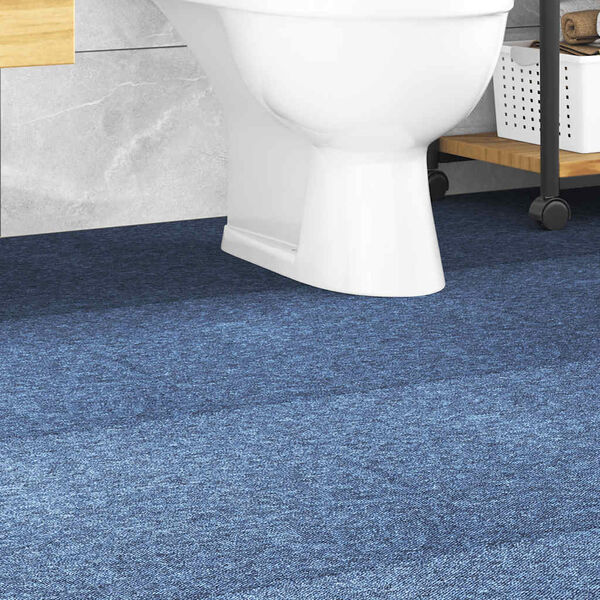 vidaXL Tapijttegels 20 st 5 m&sup2; 50x50 cm blauw