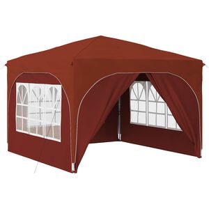 vidaXL Pop-up partytent 290 x 290 x 245 cm Terracotta