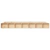 vidaXL Bedframe massief hout 90x200 cm
