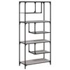 vidaXL Boekenkast 81x36x176 cm bewerkt hout grijs sonoma eikenkleurig