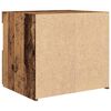 vidaXL Nachtkastje met lade 2 pcs Oudhout 50 x 40 x 45 cm Bewerkt hout