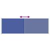 vidaXL Tuinscherm uittrekbaar 200x600 cm blauw
