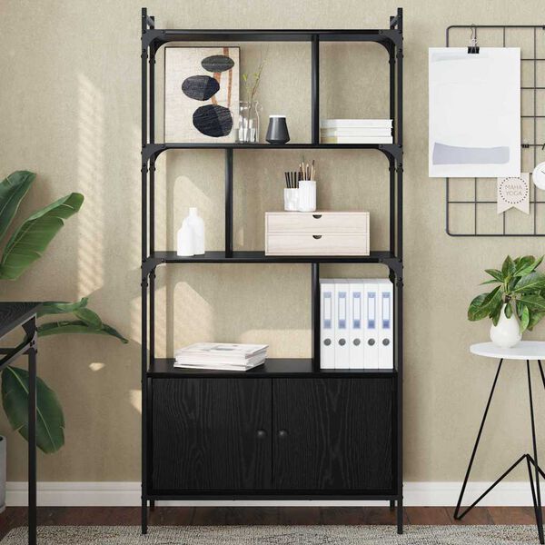 vidaXL Boekenkast Bewerkt hout