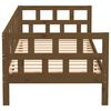 vidaXL Slaapbank massief grenenhout honingbruin 80x200 cm