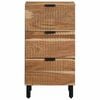 vidaXL Dressoir met lade Naturel 40 x 33,5 x 75 cm Massief Acaciahout