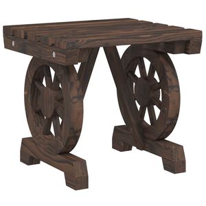 vidaXL Tuinvoetenbank 40x36,5x38,5 cm massief vurenhout