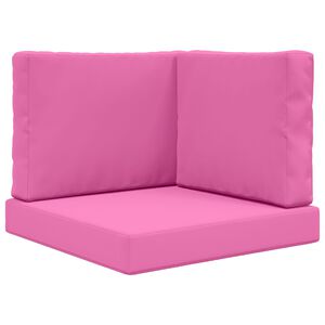 vidaXL Buiten bankkussen Polyester Roze 60 x 60 cm