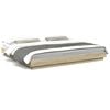 vidaXL Bedframe met LED-verlichting sonoma eiken 200x200 cm