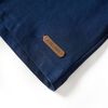 Kindershirt met lange mouwen 116 marineblauw