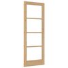 vidaXL Binnendeur ORKDAL Bruin 73,5 x 198,5 cm