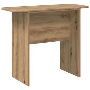 vidaXL Wandtafel Artisan Eiken 93 x 40 x 75 cm Bewerkt hout