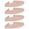 vidaXL Drijvende plank met plank met opslag 4 pcs Roze 15 x 15 x 2 cm