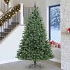 vidaXL Kunstmatige Inklapbare Kerstboom Groen 270 cm PVC en Metaal