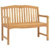 vidaXL Handgemaakte Rozenbank 114 x 60 x 95 cm Massief Teakhout
