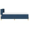 vidaXL Boxspringbed met matras Blauw 200 x 80 cm Polyester