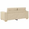 vidaXL Loveseat Bank Cr&egrave;me 180x77x82 cm Stof