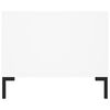 vidaXL Salontafel 102x50x40 cm bewerkt hout wit
