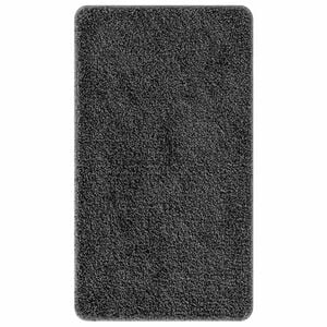 vidaXL Antislip Badmat Donkergrijs 70 x 120 cm PP