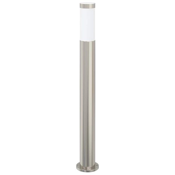 vidaXL Bolderverlichting 3 stuks 80 cm RVS IP44