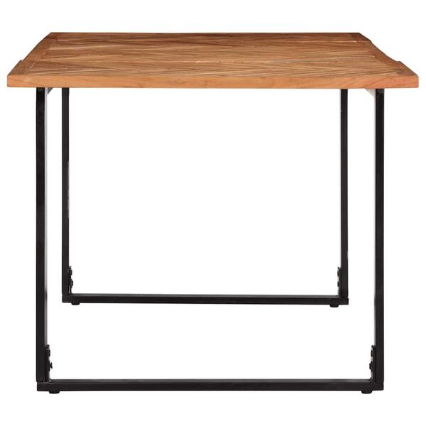 vidaXL Eettafel 180x90x75 cm massief acaciahout