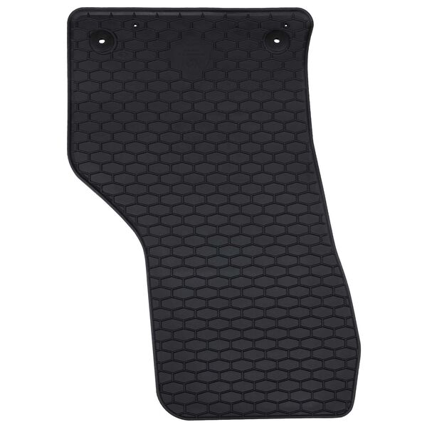 vidaXL Autobodemmat 4 pcs Zwart VW voor PASSAT B8 TPE