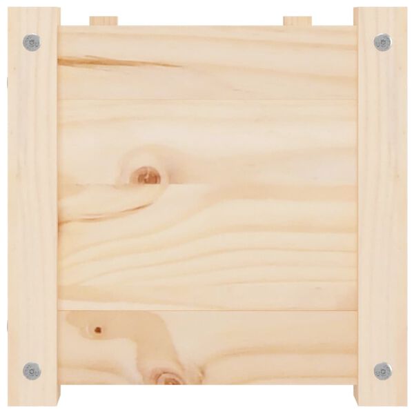 vidaXL Plantenbak 100x31x31 cm massief grenenhout