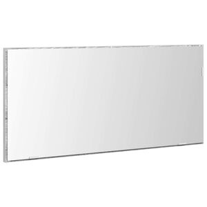 vidaXL Spiegel Hooggrijs Sonoma 80 x 37 cm Glas en Engineered Hout