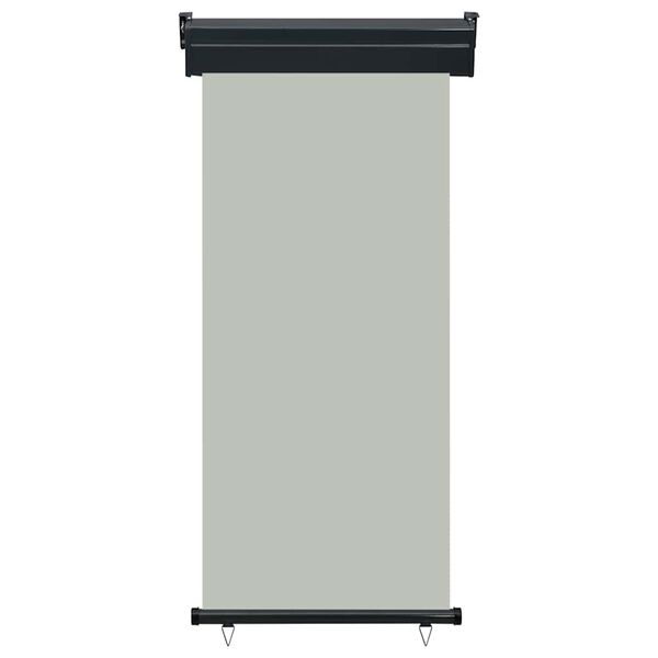 vidaXL Balkonscherm 85x250 cm grijs
