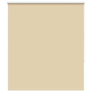vidaXL Rolgordijn verduisterend 130x130 cm stofbreedte 126,6 cm beige