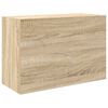 vidaXL Badkamerwandkast 60x25x40 cm bewerkt hout sonoma eikenkleurig