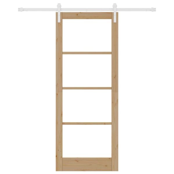 vidaXL Schuifdeur ORKDAL Naturel 83 x 211 cm
