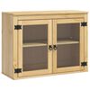 vidaXL Kast met plank Honing 60 x 32 x 40 cm Massief grenenhout