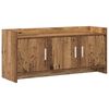 vidaXL TV-kast 102 x 33 x 47 cm Oud hout Bewerkt hout