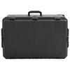 vidaXL Flightcase draagbaar 79,5x52x39 cm PP zwart
