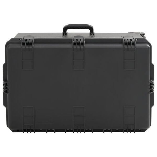 vidaXL Flightcase draagbaar 79,5x52x39 cm PP zwart