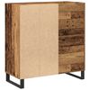 vidaXL Platenkast met plank artisanaal eikenkleurig 84,5 x 38 x 89 cm