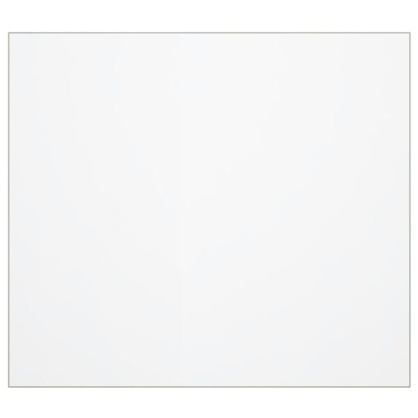 vidaXL Tafelbeschermer 100x90 cm 1,6 mm PVC mat