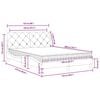 vidaXL Bed met matras fluweel donkergroen 120x200 cm