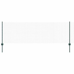 vidaXL Gelaste Draadhek met Paal 50 x 0,8 m (B x H) PVC-Coated Staal
