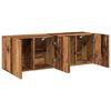 vidaXL Tv-meubels 2 st wandgemonteerd 60x30x41 cm oud houtkleurig
